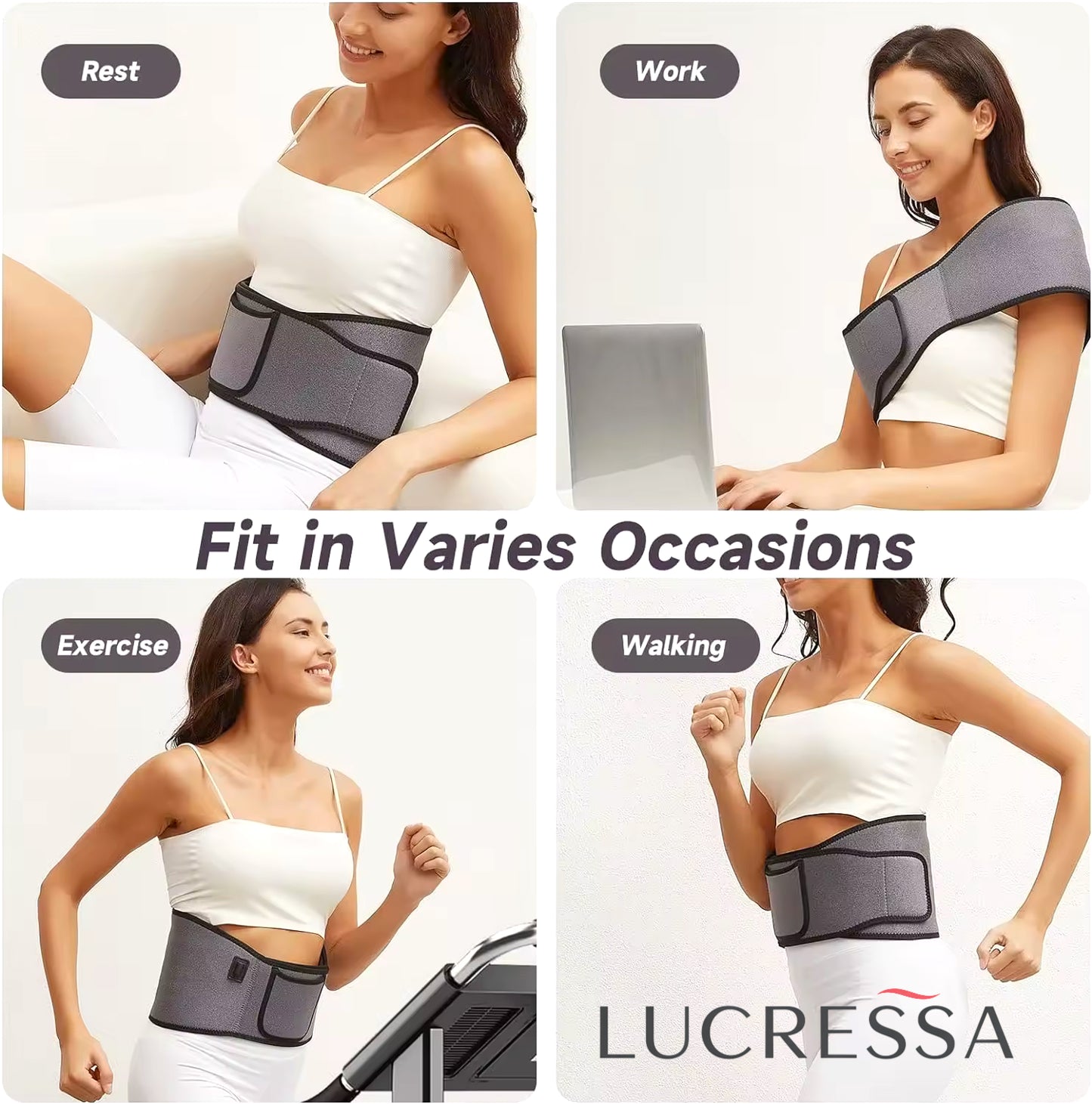 Red Light Therapy Belt for Body Toning & Soothing Relief