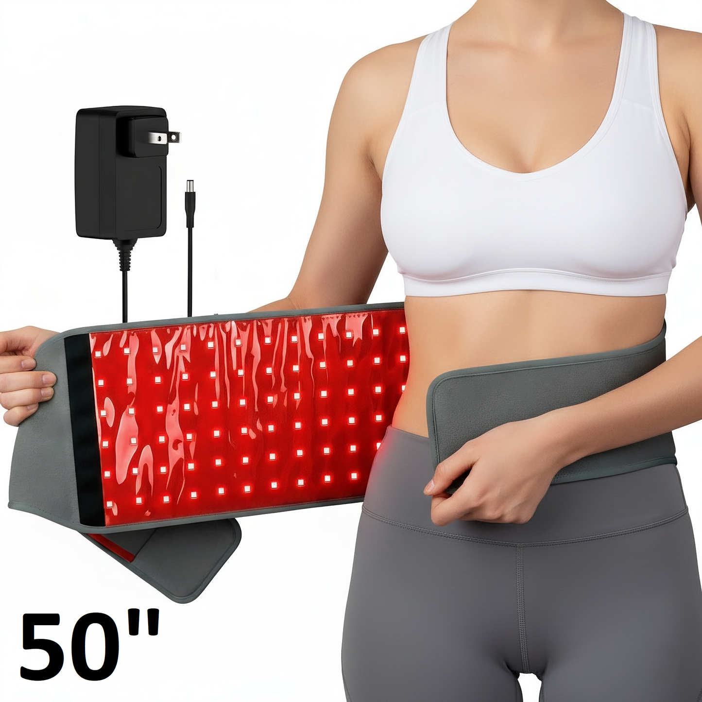 Red Light Therapy Belt - Infrared Wrap for Muscle Relaxation